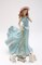 Ceramic Pretty Lady in Dress Walking Dogs Figurine, Home Décor, Gift for Her, Gift for Mom, Dog Lover Gift, Pet Loss Gift